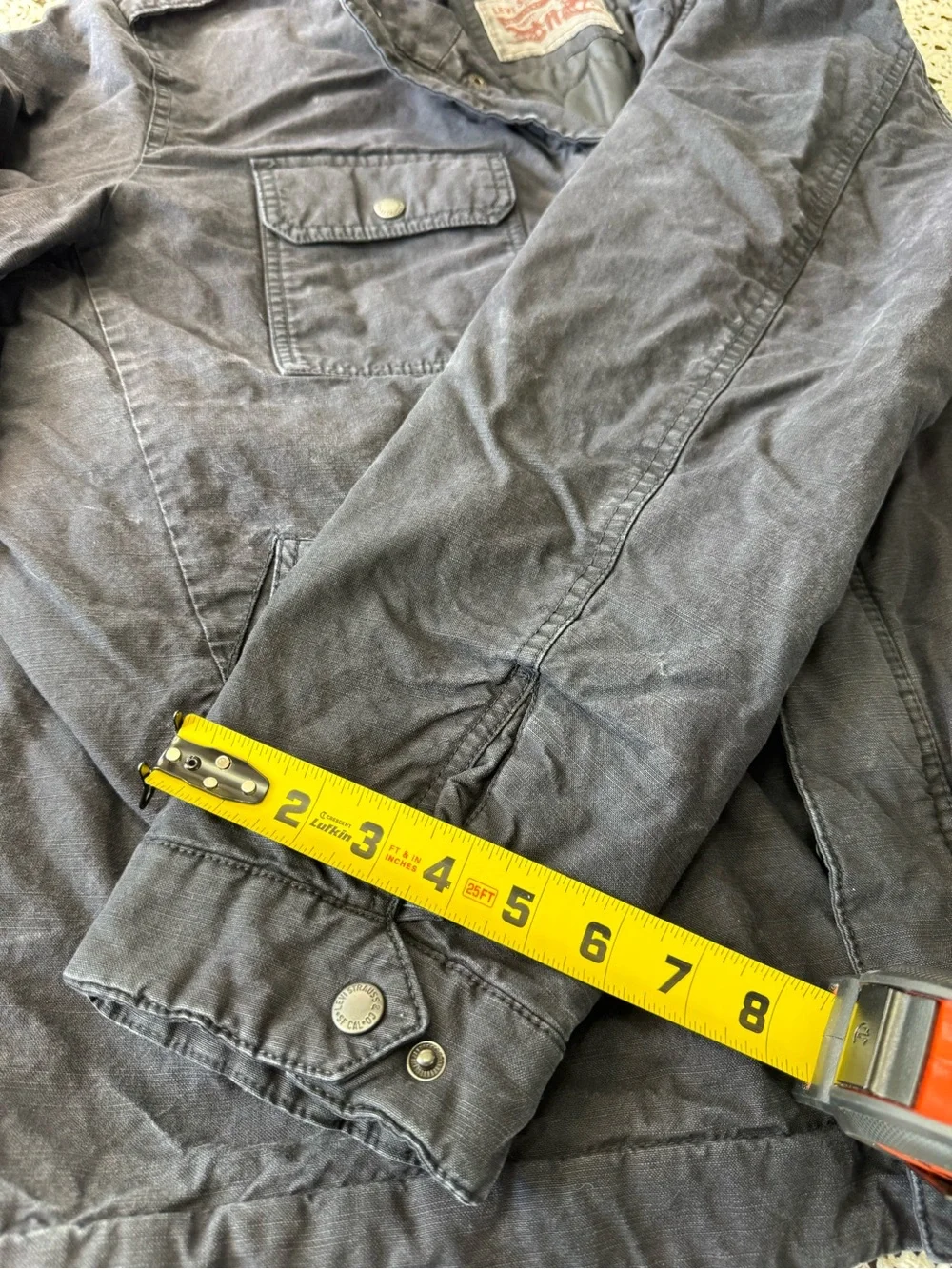 Levi's Dark Gray Military Field Jacket